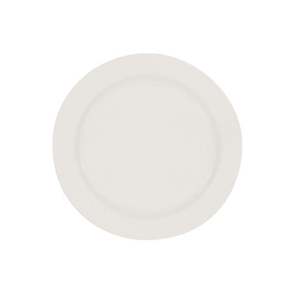 Trenton Round Plate - Narrow Rim (300mm Ø - White)