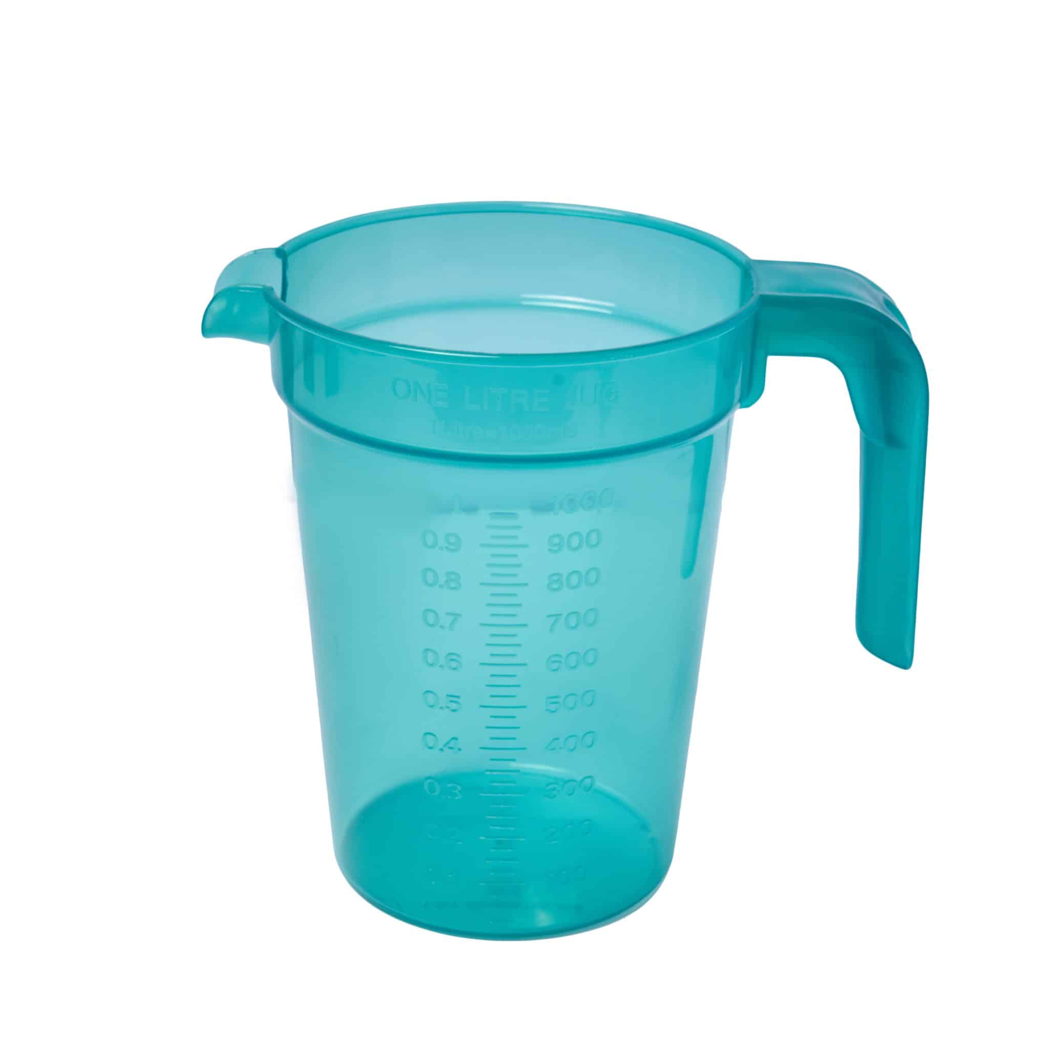 KH Healthcare Jug Graduated 1Lt Green Tint PP (#21)