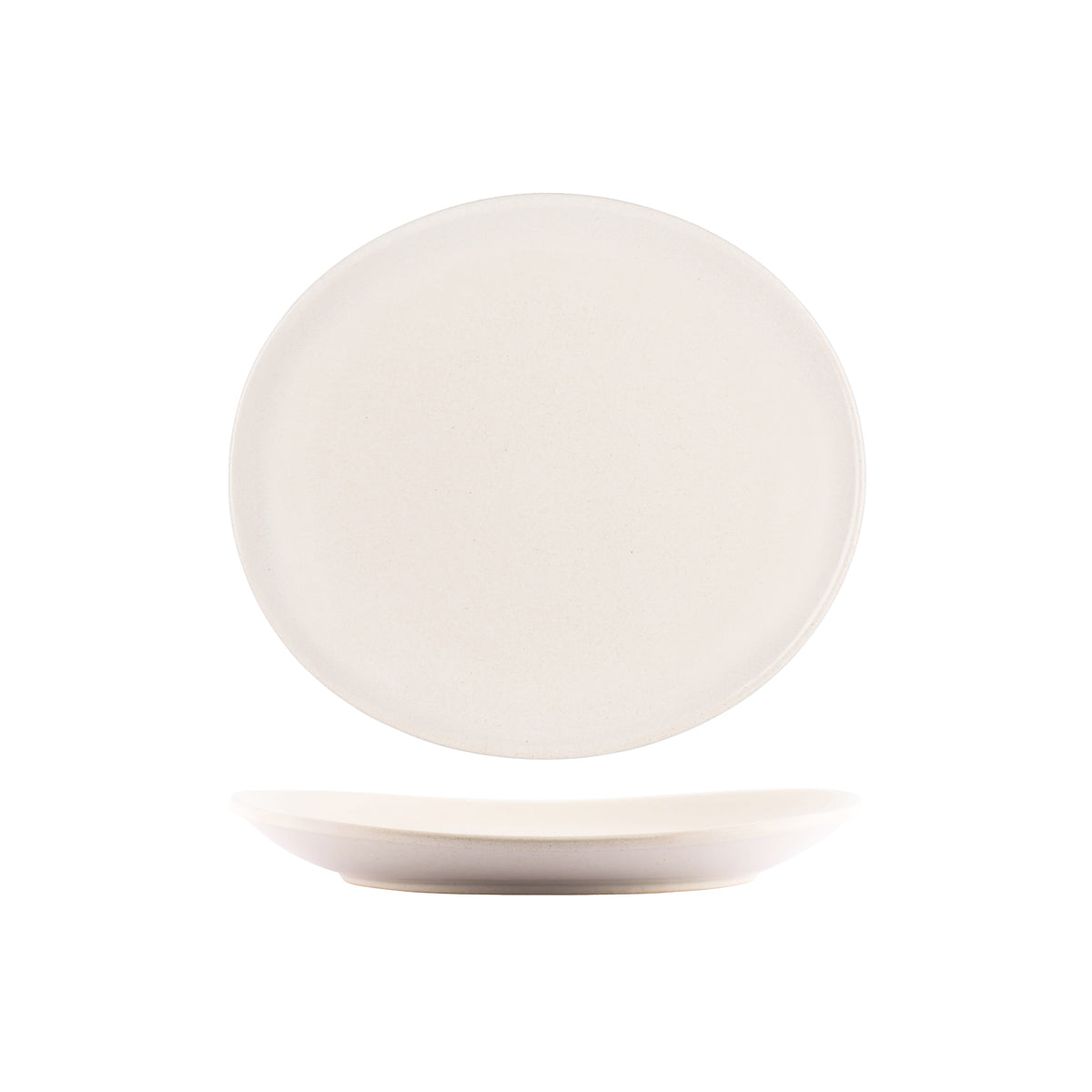 Tablekraft Artistica Sand Oval Plate 250x220mm