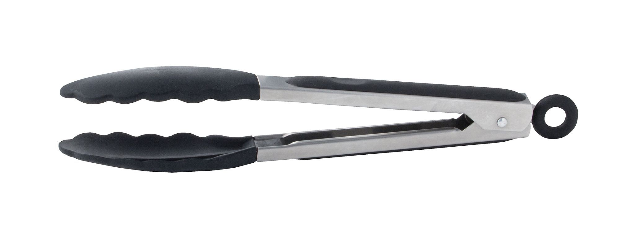 Cuisena Locking Tongs with Silicone Head - 23cm
