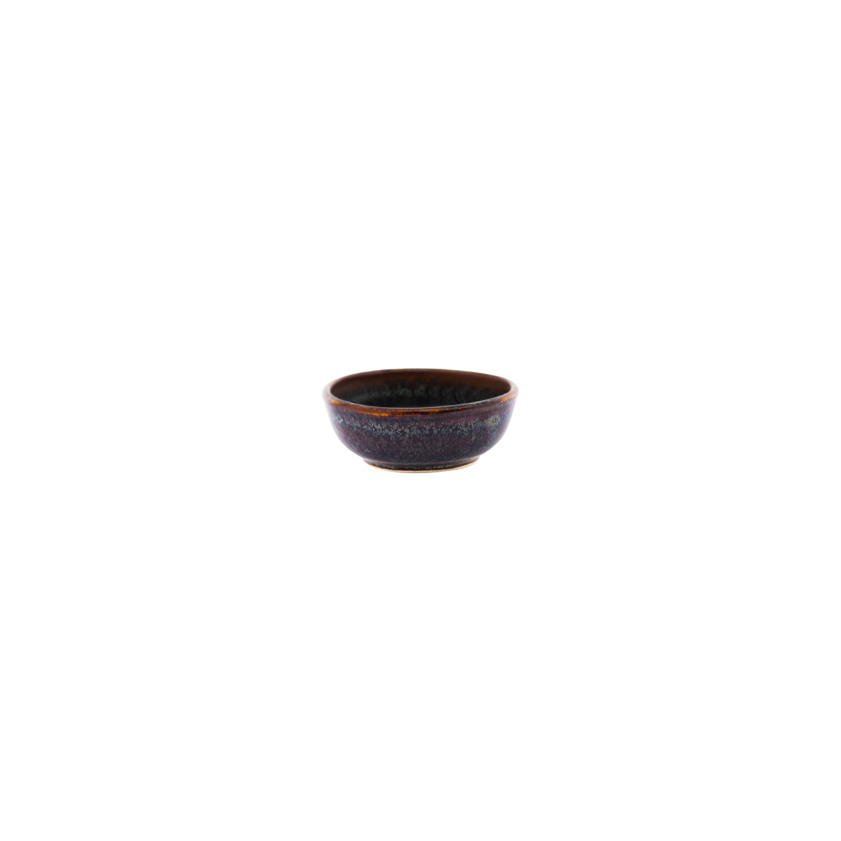 Tablekraft Artistica Reactive Brown Round Sauce Dish 80mm