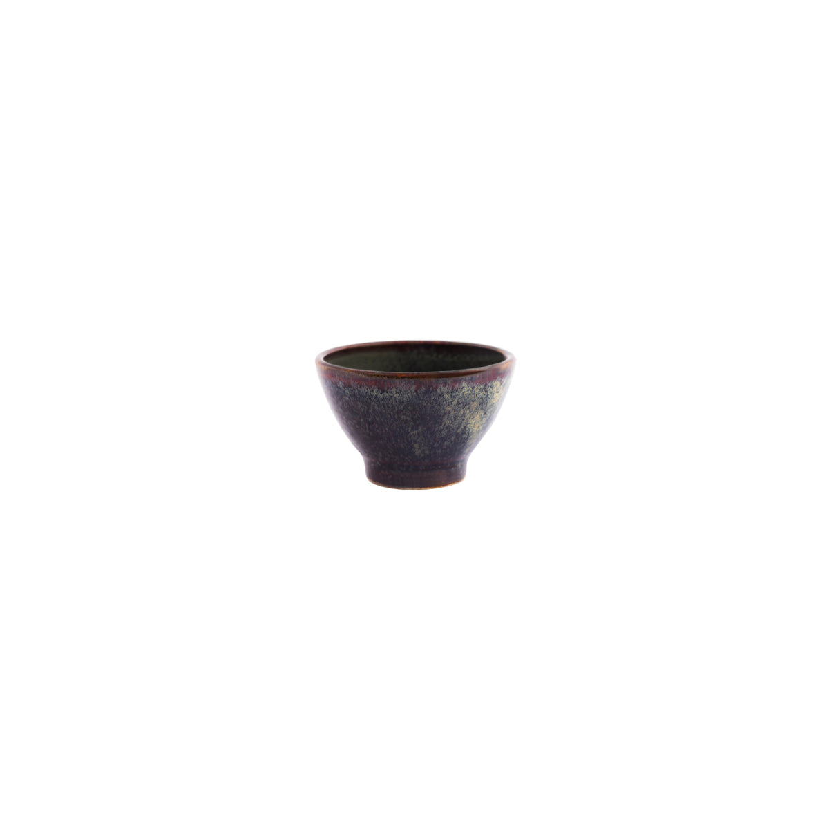 Tablekraft Artistica Reactive Brown Footed Sauce Dish 75mm