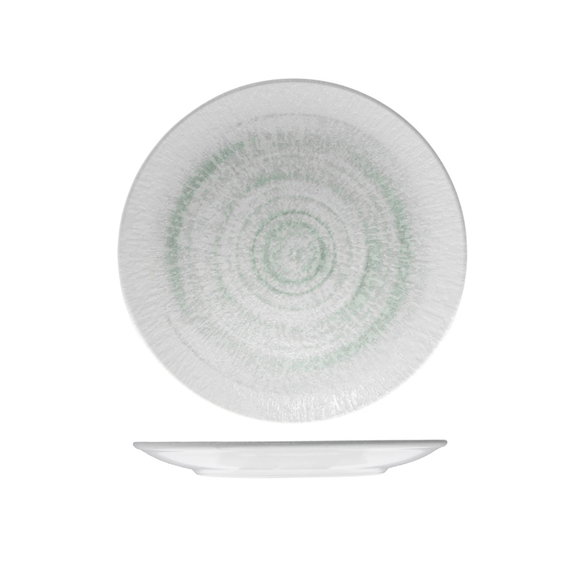 ID Fine Glacier Round Coupe Plate (170mm Ø)