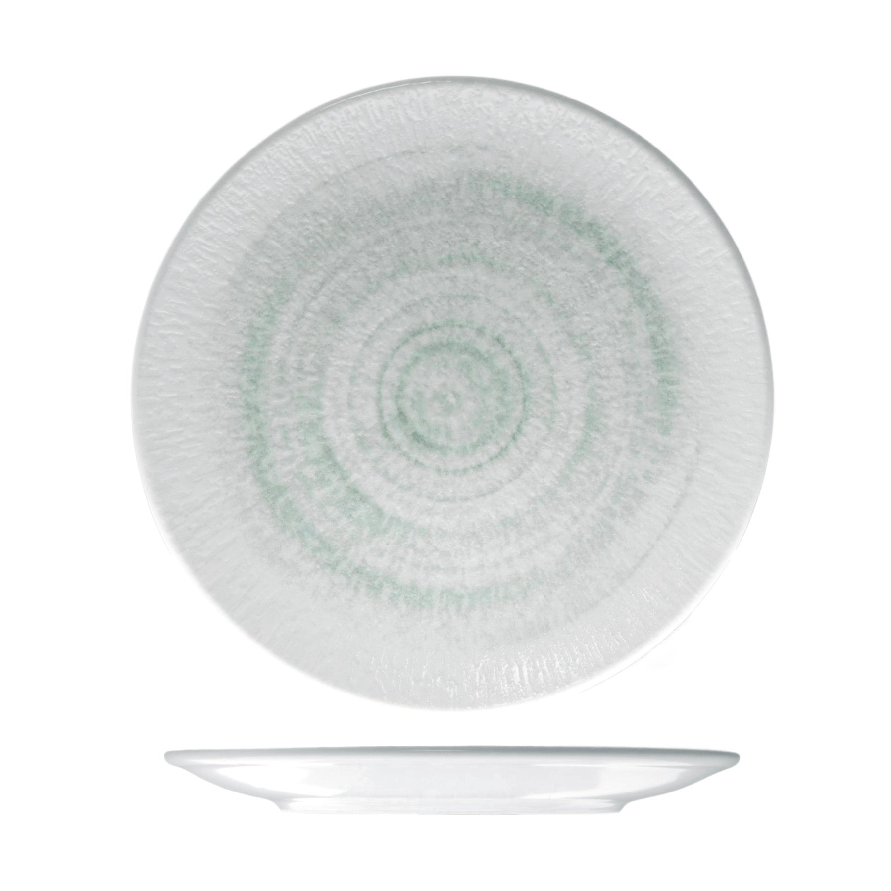 ID Fine Glacier Round Coupe Plate (230mm Ø)