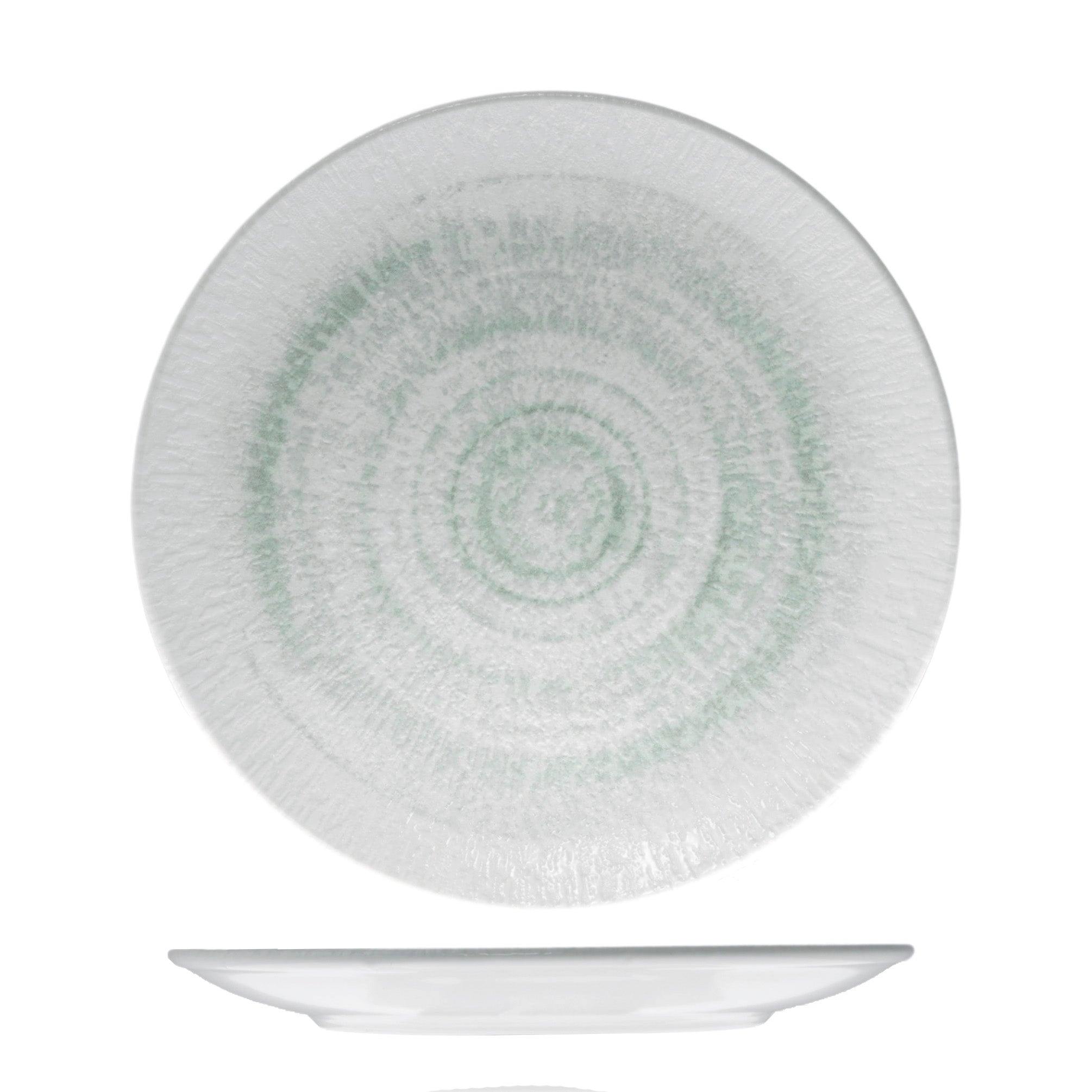 ID Fine Glacier Round Coupe Plate (270mm Ø)