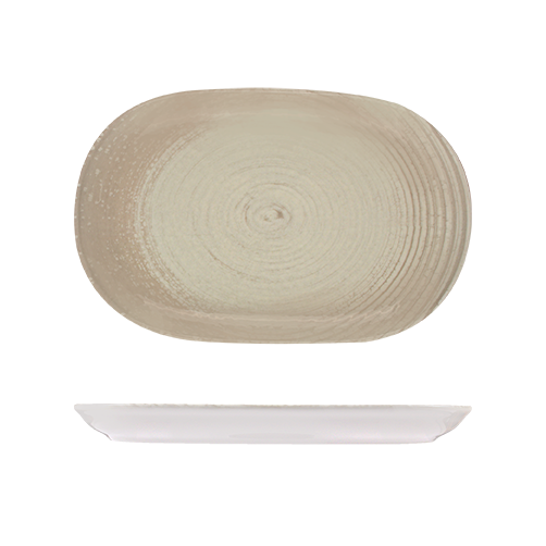 ID Fine Tornio Oval Coupe Platter (330mm 210mm)