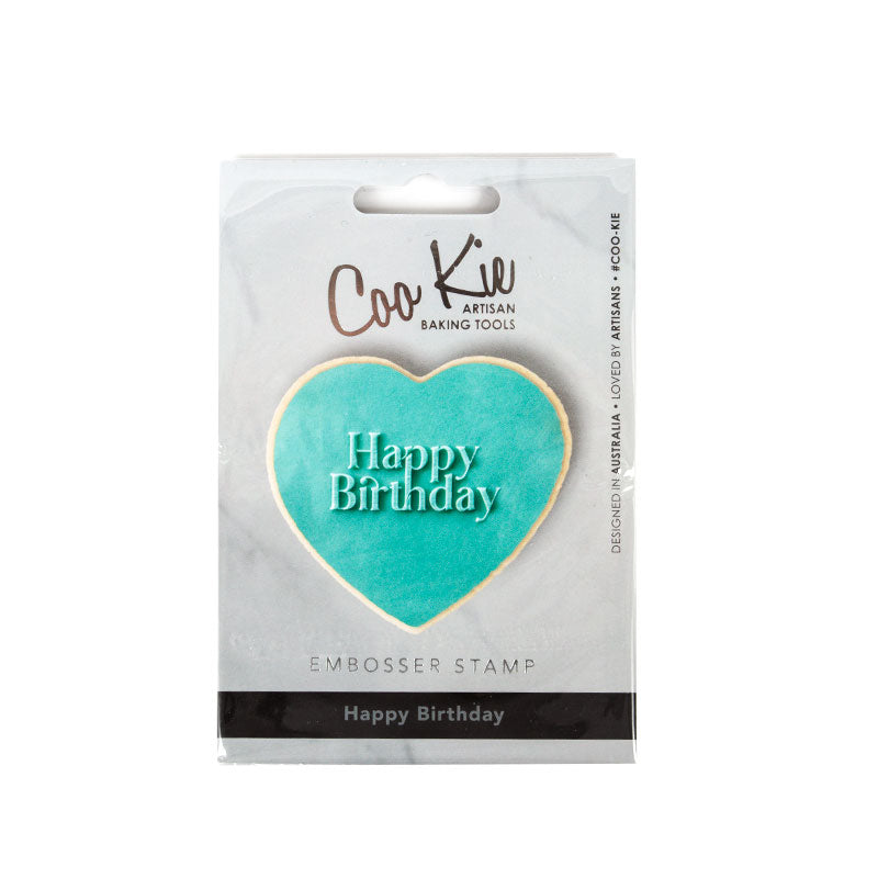 Coo Kie Embosser Stamp Happy Birthday 1