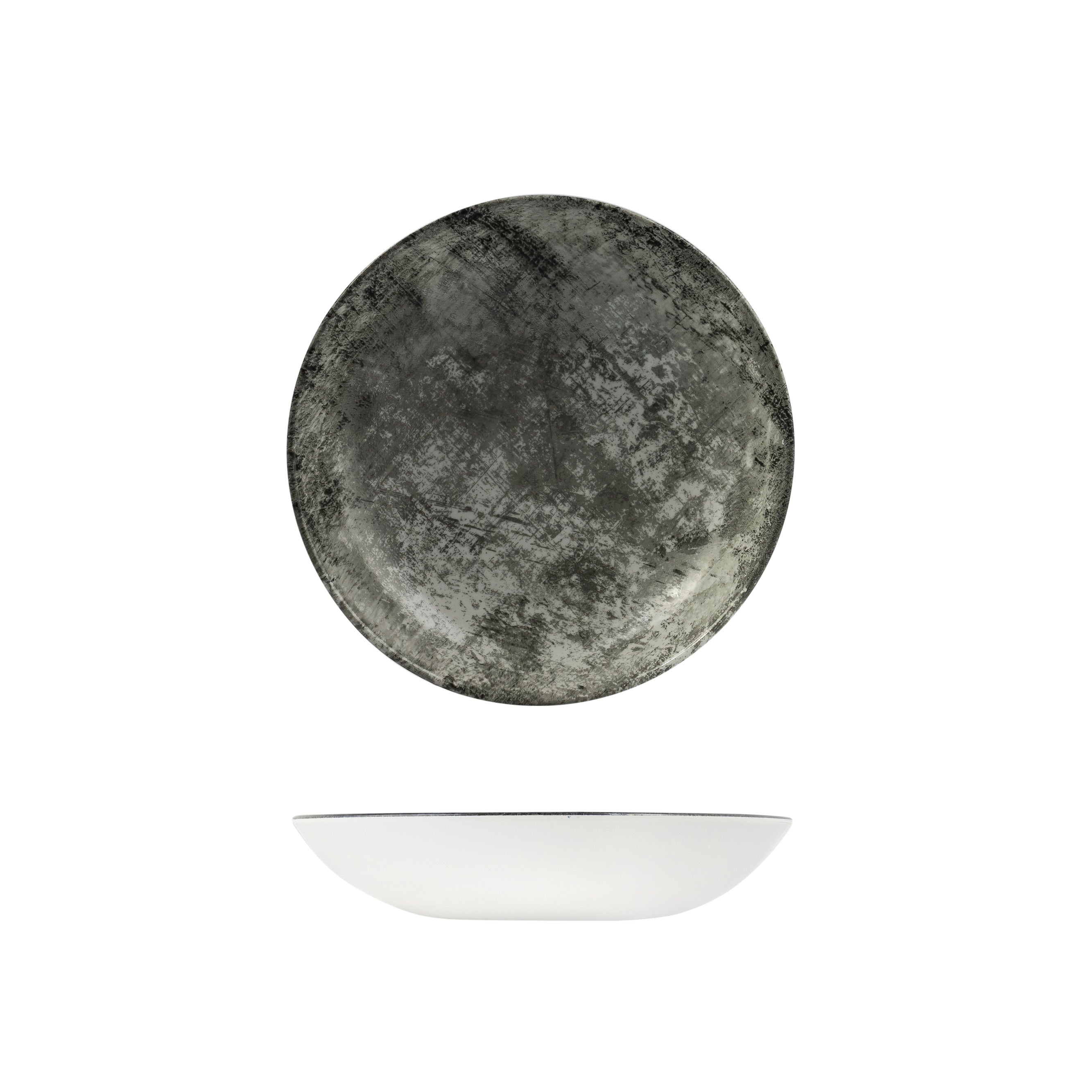 Dudson Urban Grey Round Coupe Bowl (248mm Ø 1136ml)
