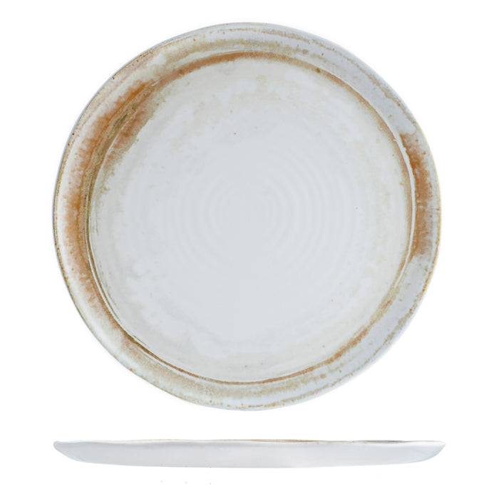 Dudson Finca Sandstone Organic Flat Plate (312mm Ø)