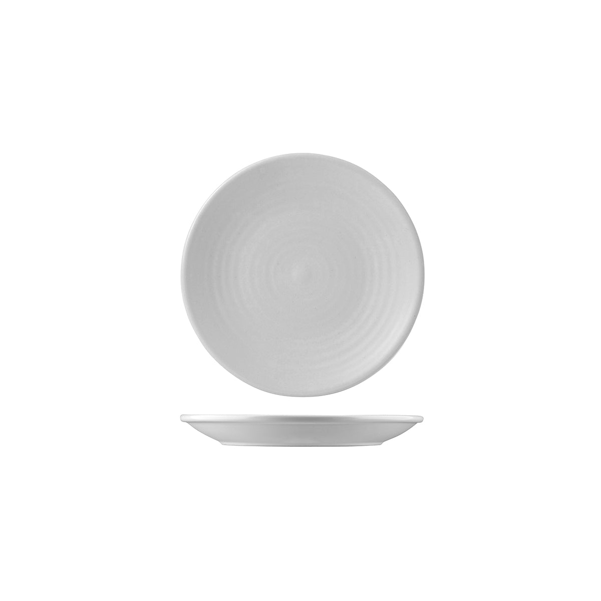 Dudson Evo Pearl Round Coupe Plate (162mm Ø)
