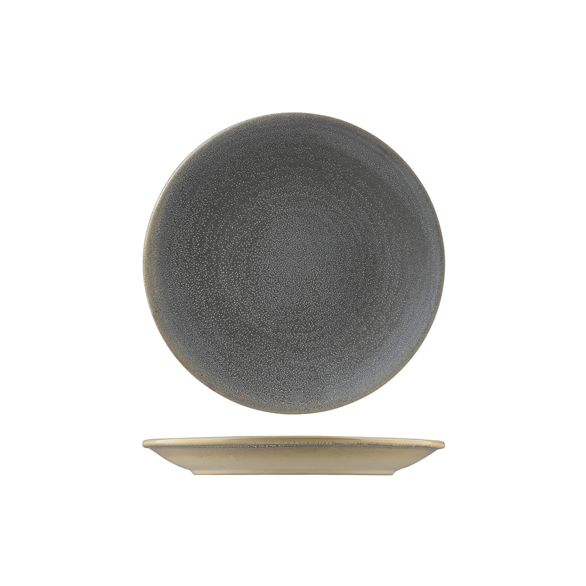 Dudson Evo Granite Round Coupe Plate (205mm Ø)