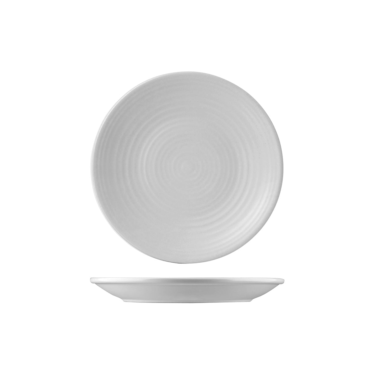 Dudson Evo Pearl Round Coupe Plate (205mm Ø)