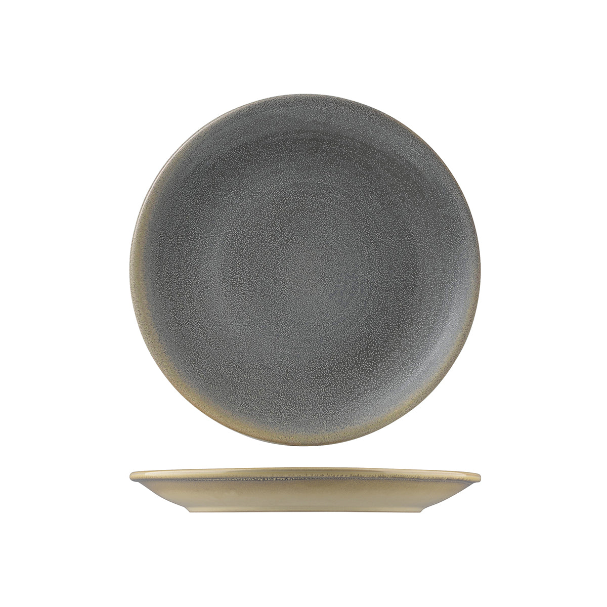Dudson Evo Granite Round Coupe Plate (229mm Ø)