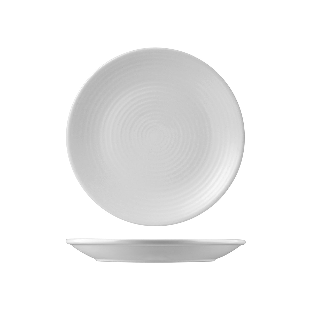 Dudson Evo Pearl Round Coupe Plate (229mm Ø)