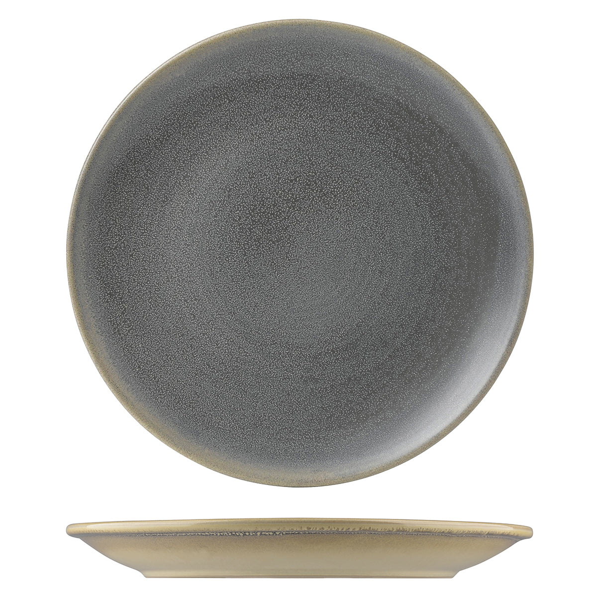 Dudson Evo Granite Round Coupe Plate (295mm Ø)