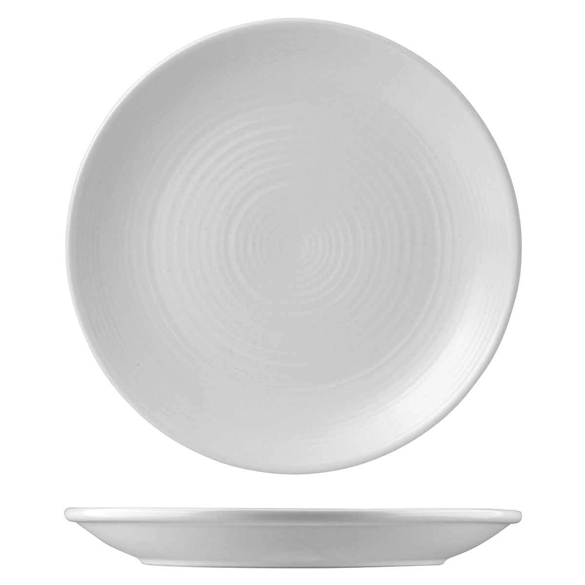 Dudson Evo Pearl Round Coupe Plate (295mm Ø)