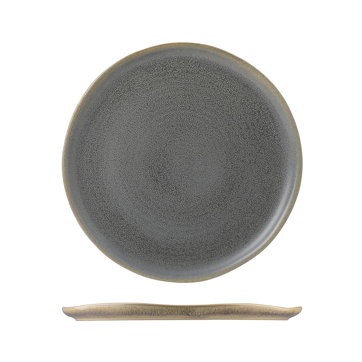 Dudson Evo Granite Round Flat Plate (254mm Ø)