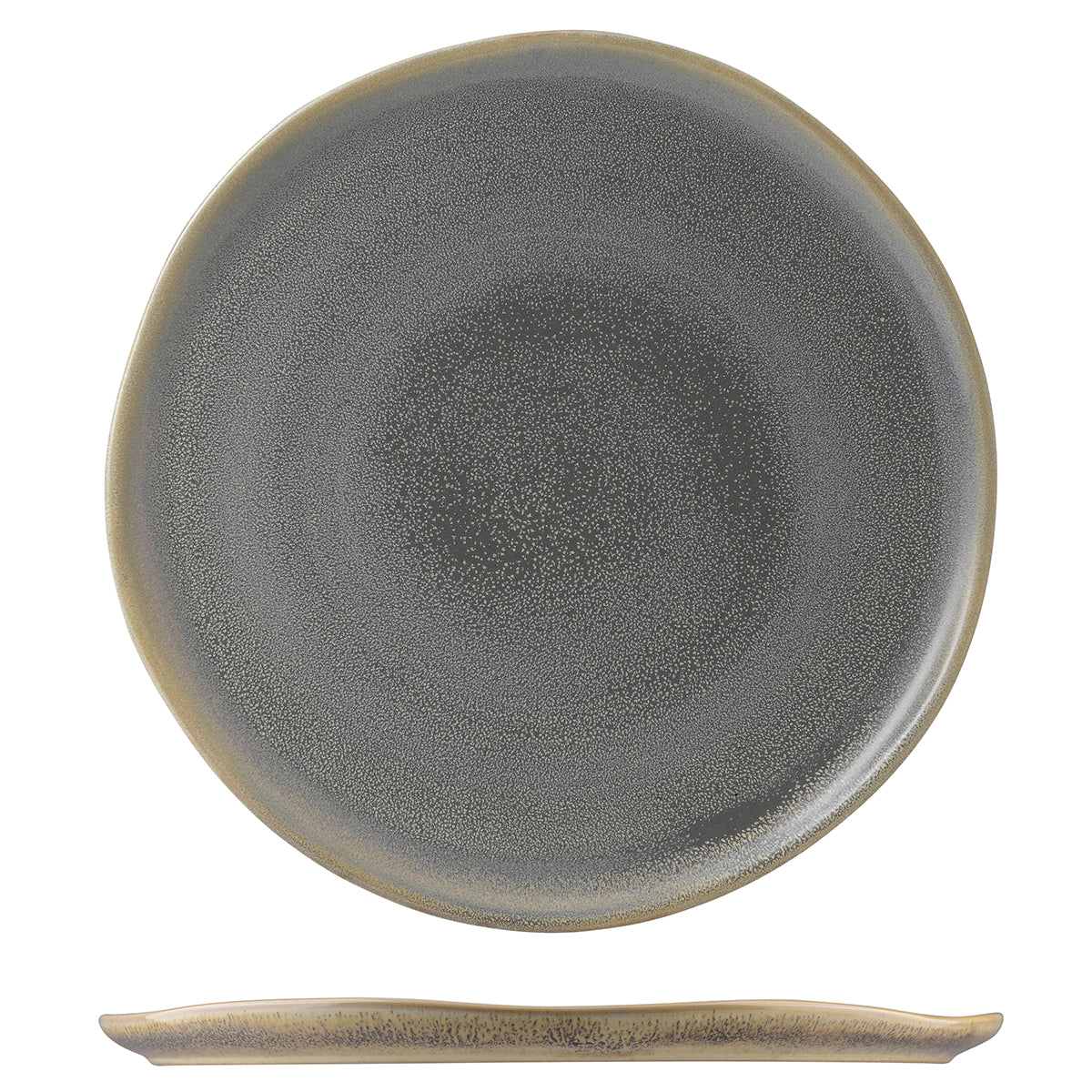 Dudson Evo Granite Round Flat Plate (318mm Ø)