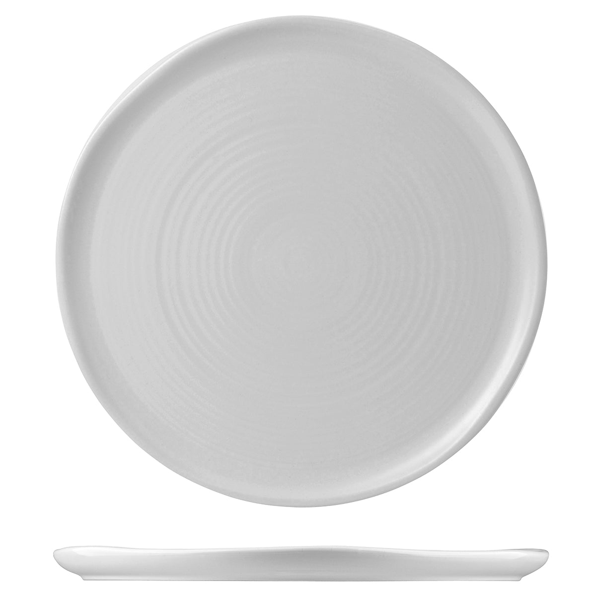 Dudson Evo Pearl Round Flat Plate (318mm Ø)