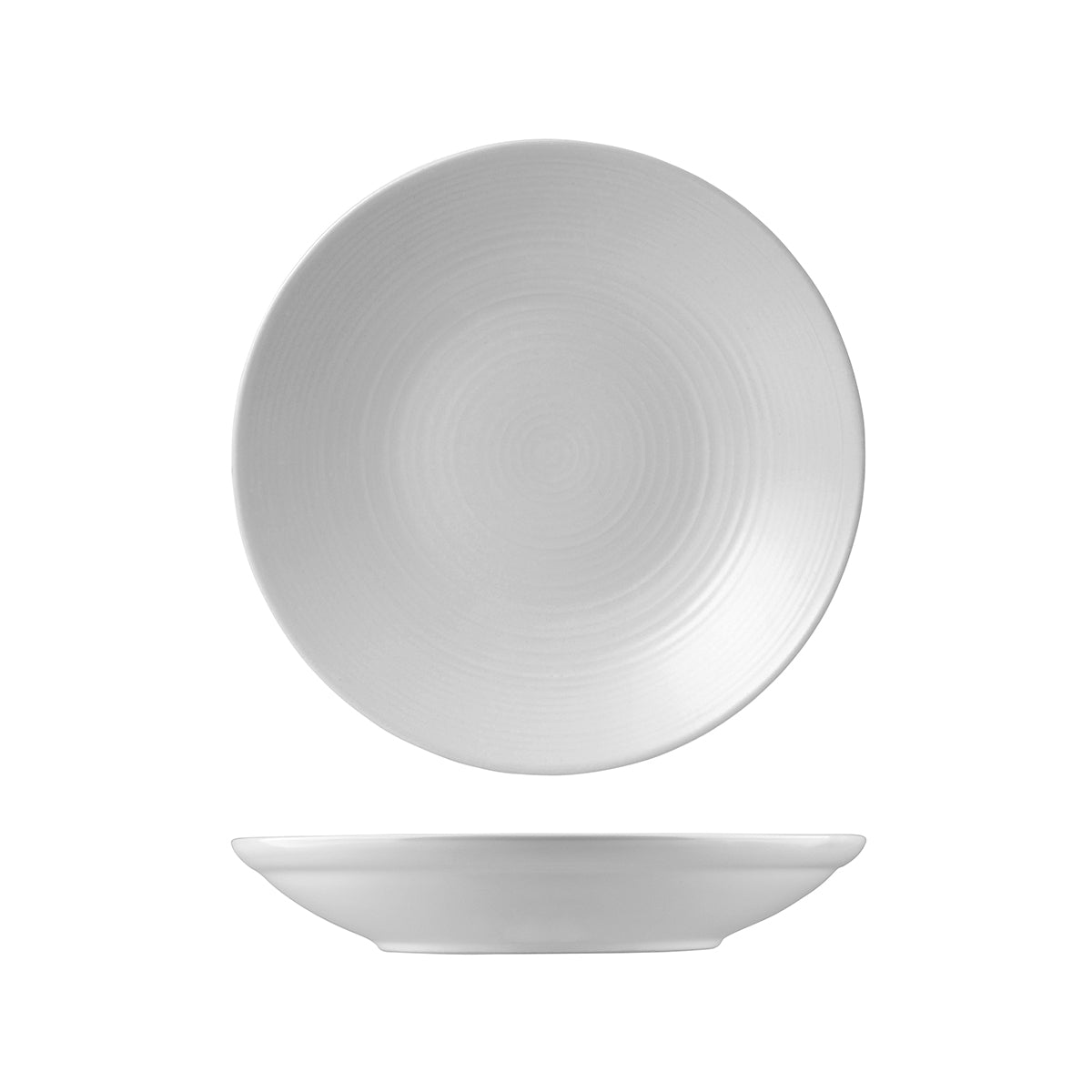 Dudson Evo Pearl Round Deep Plate (243mm Ø)