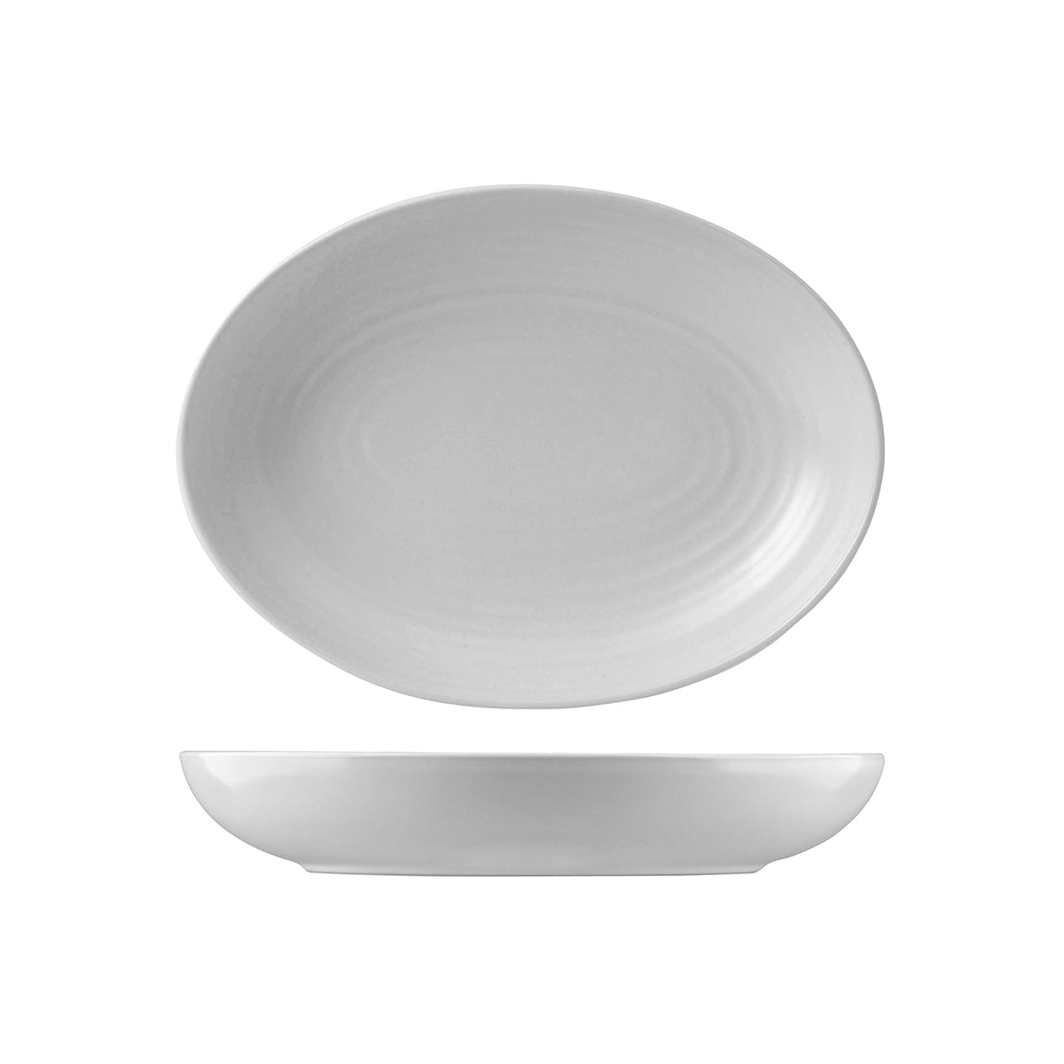 Dudson Evo Pearl Oval Deep Bowl (267x197mm)