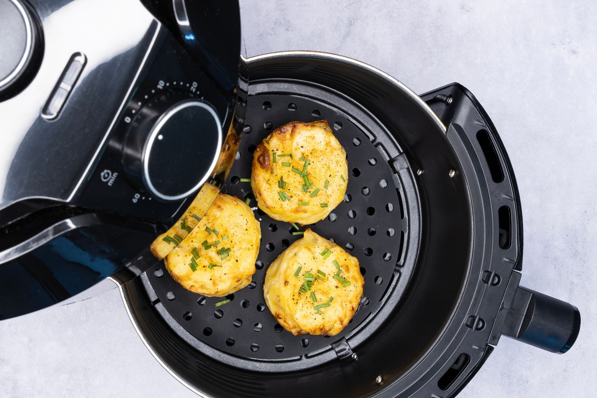 Cuisena Air Fryer Silicone Round Mat 19.5cm Set of 2