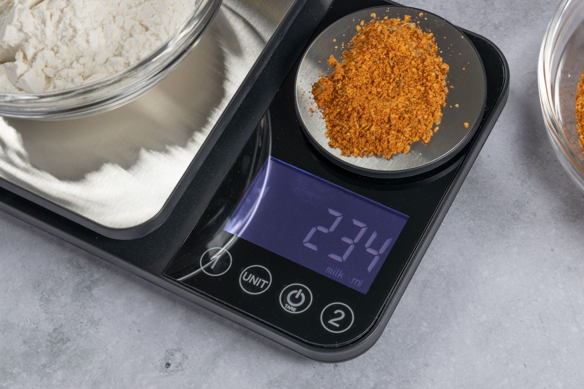 Cuisena 2 in 1 Digital Scale 5kg - Silver