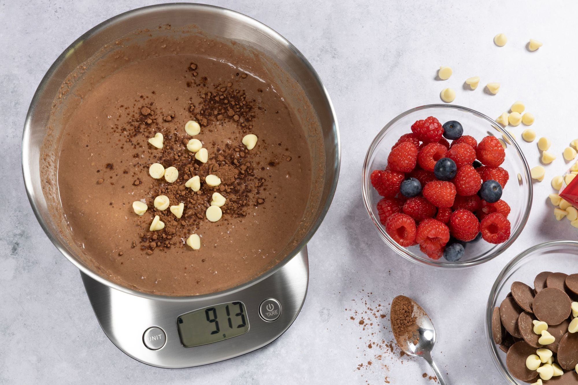 Cuisena 5kg Stainless Steel Digital Scale with Bowl