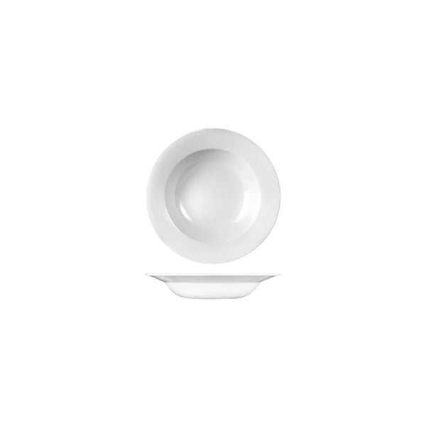 Churchill Profile Oatmeal Bowl - Wide Rim (170mm Ø 256ml - White)