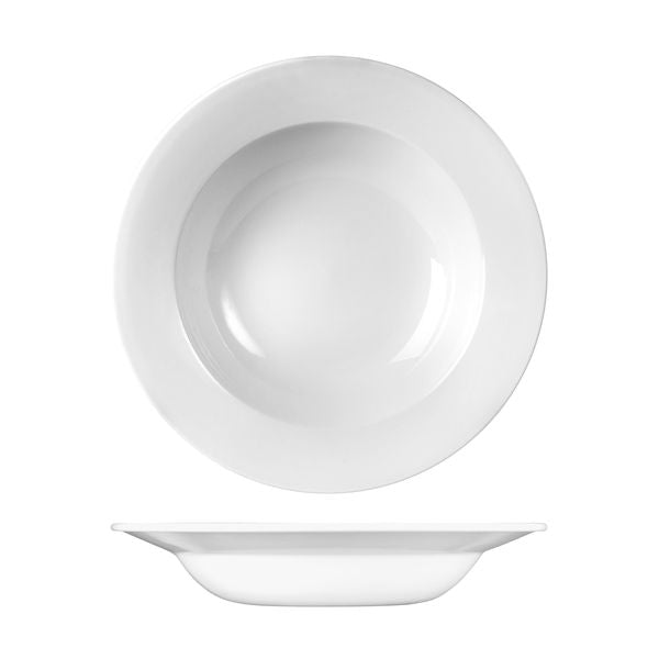 Churchill Profile Round Bowl - Wide Rim (308mm Ø 875ml - White)