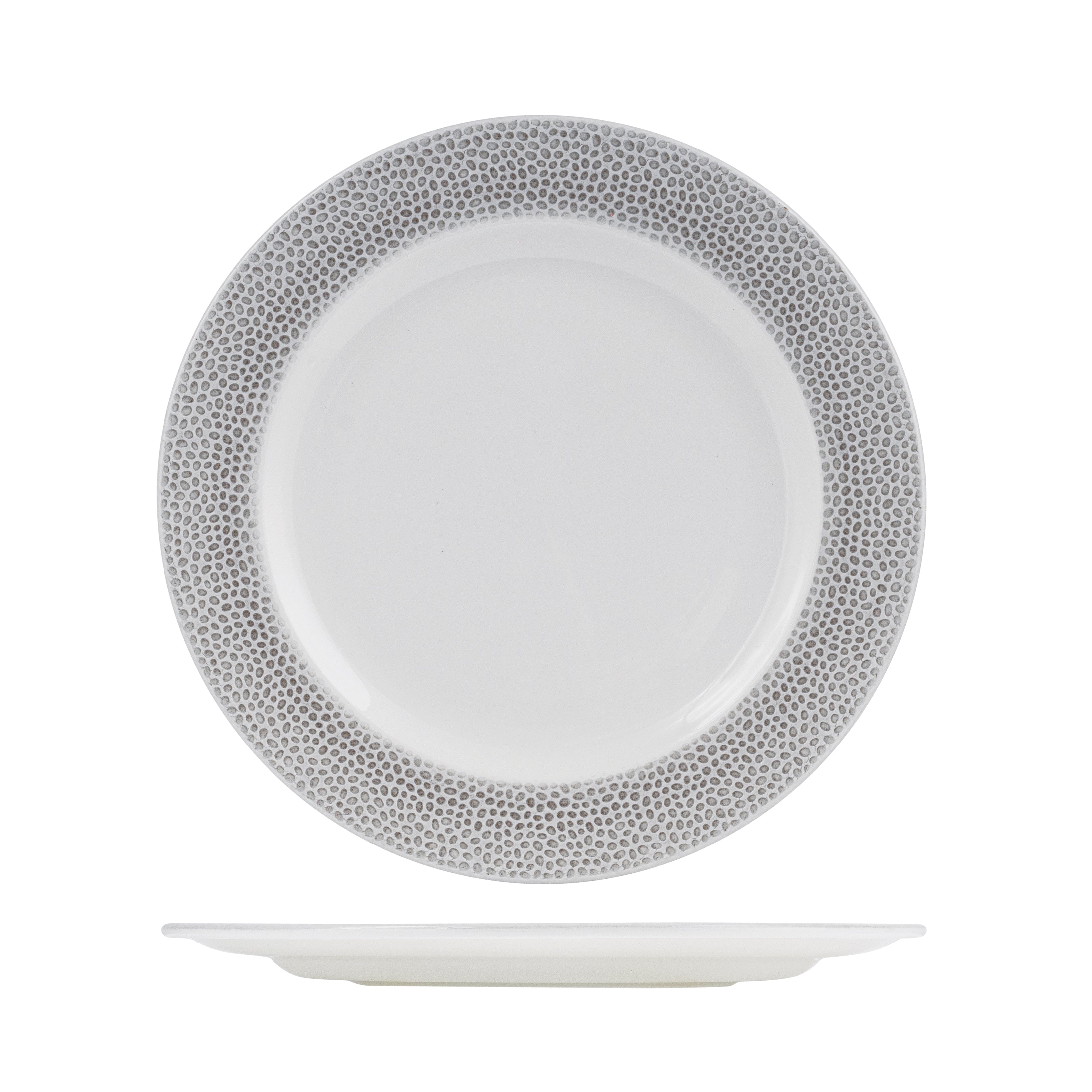 Churchill Isla Shale Round Wide Rim Plate (170mm Ø)