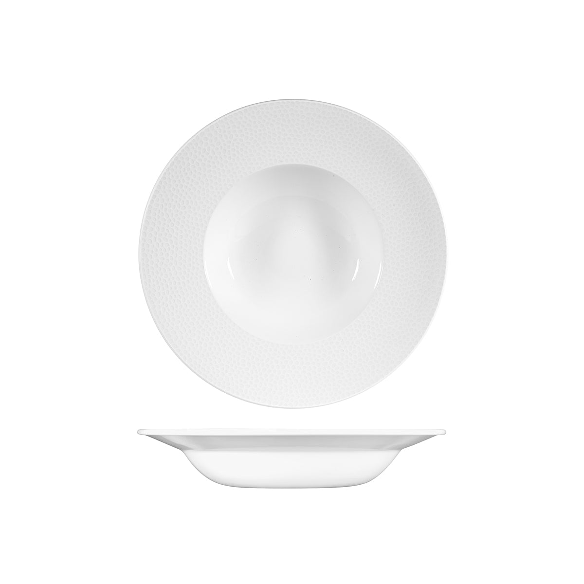 Churchill Isla Round Bowl - Wide Rim (250mm Ø 500ml - White)
