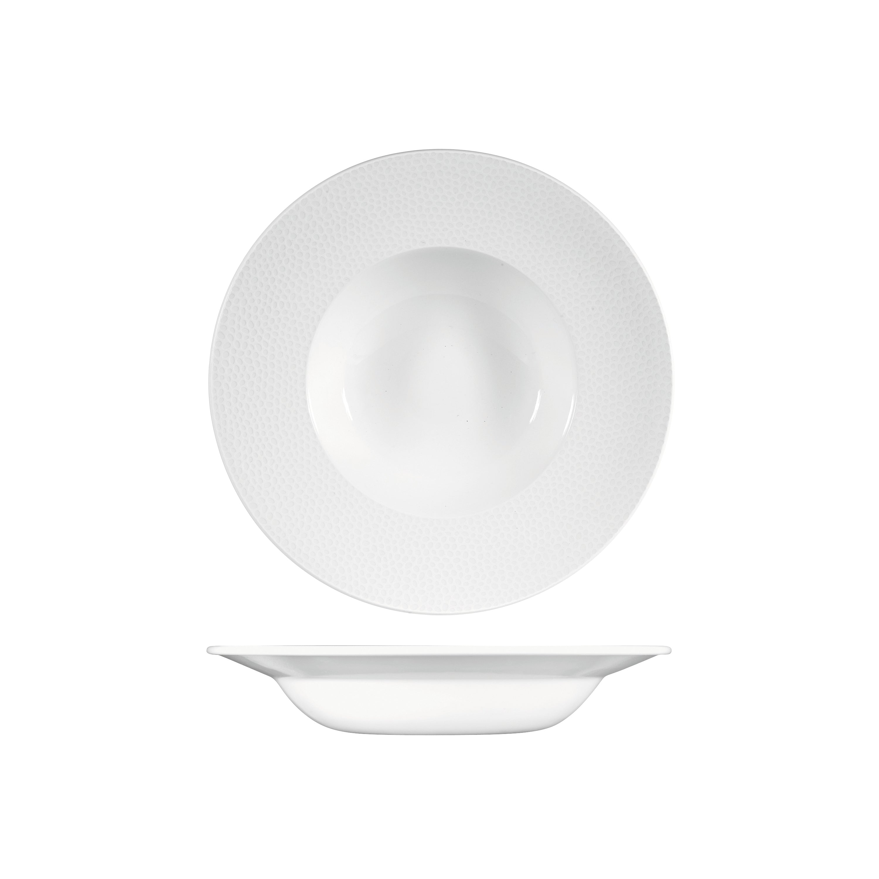Churchill Isla Round Bowl - Wide Rim (280mm Ø 468ml - White)