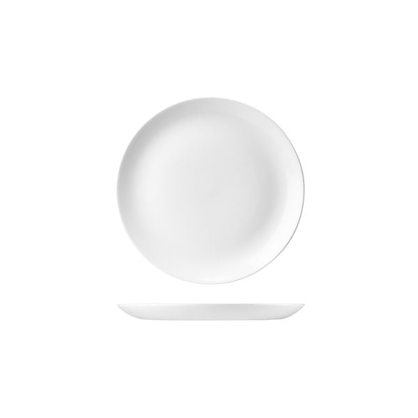 Churchill Evolve Round Coupe Plate (165mm Ø - White)