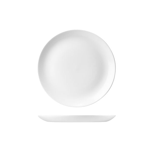 Churchill Evolve Round Coupe Plate (217mm Ø - White)