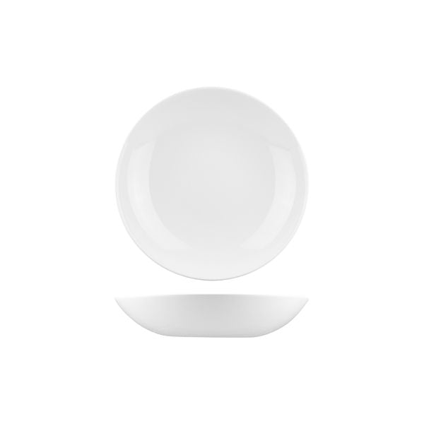 Churchill Evolve Round Coupe Bowl (182mm Ø 426ml - White)