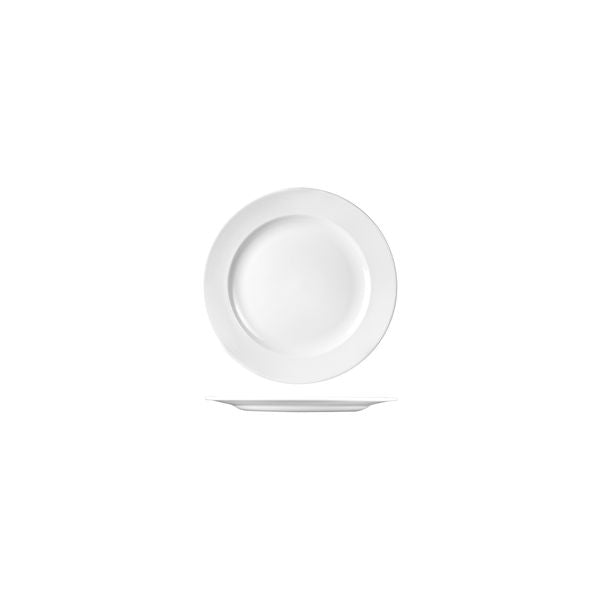 Churchill Classic Round Plate - Wide Rim (165mm Ø - White)