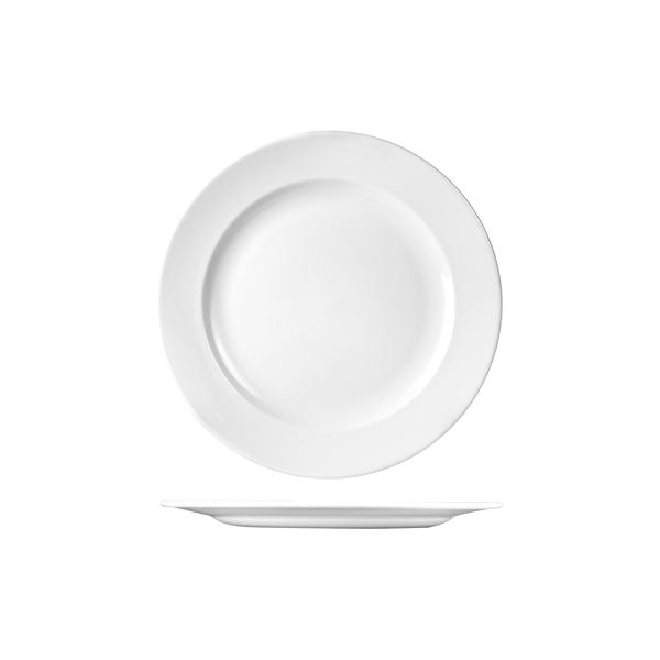 Churchill Classic Round Plate - Wide Rim (254mm Ø - White)