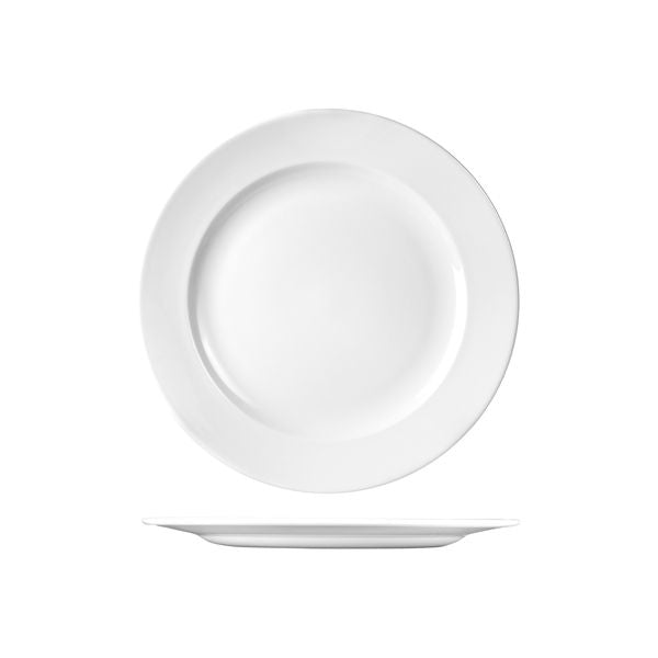 Churchill Classic Round Plate - Wide Rim (280mm Ø - White)