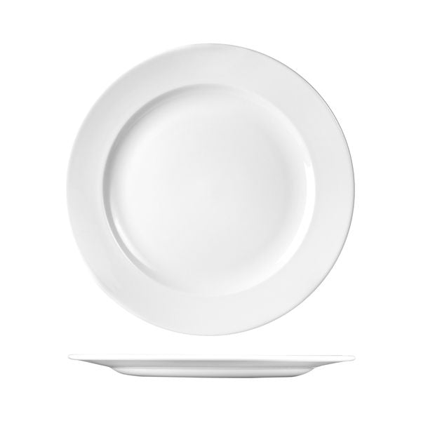 Churchill Classic Round Plate - Wide Rim (312mm Ø - White)