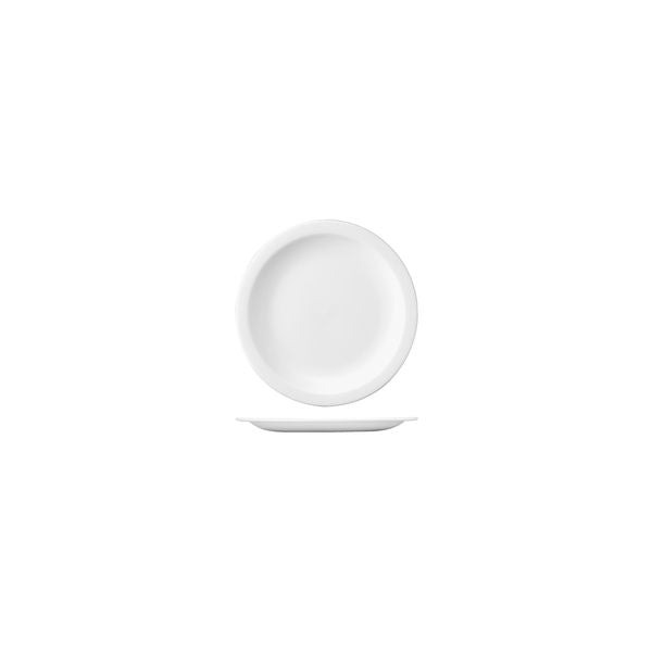 Churchill Nova Round Plate - Narrow Rim (152mm Ø - White)