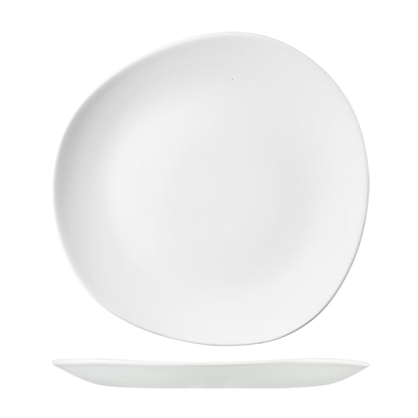 Churchill Trace Organic Round Plate (286mm Ø - White)