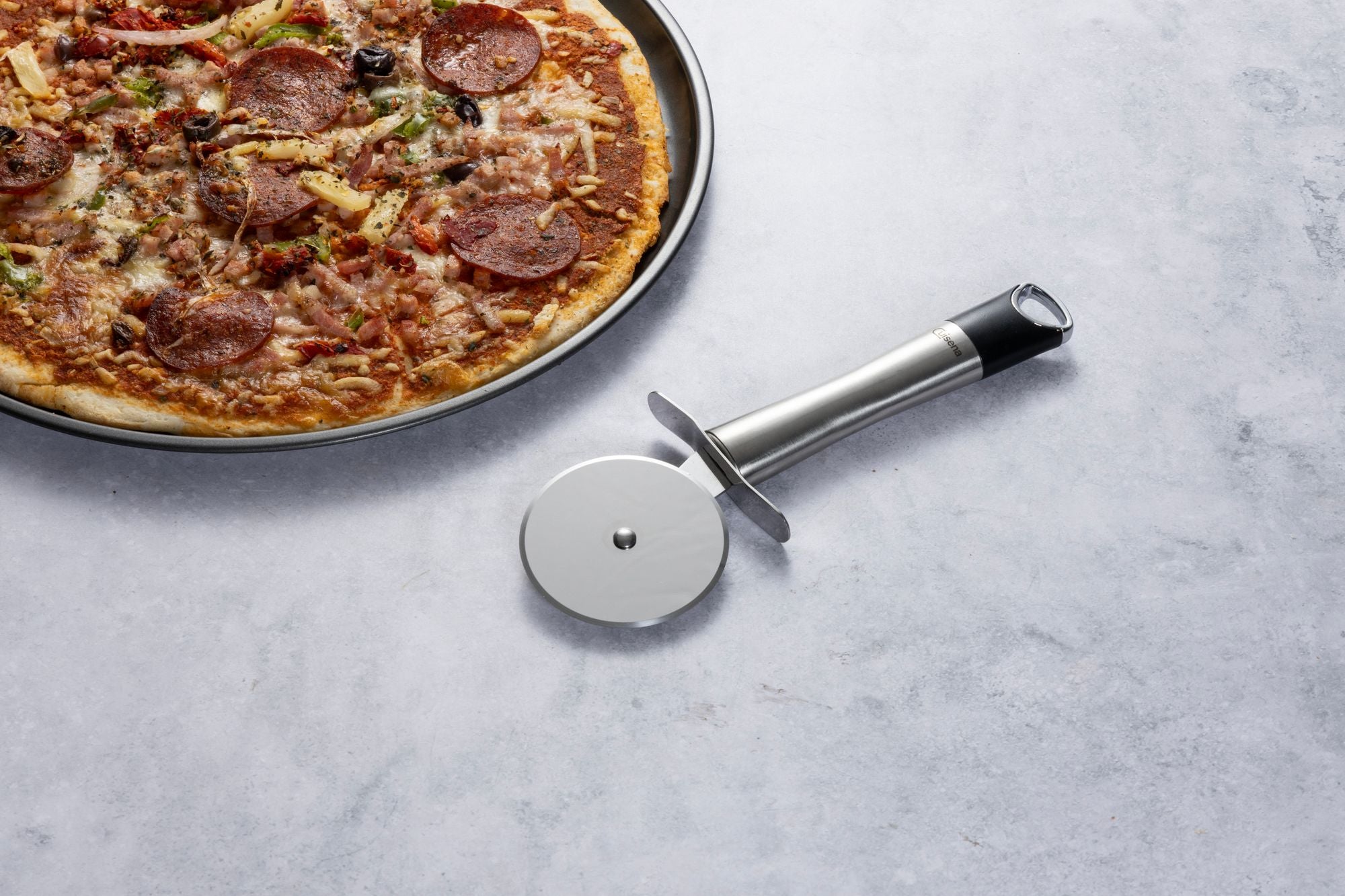 Cuisena Stainless Steel Pizza Cutter