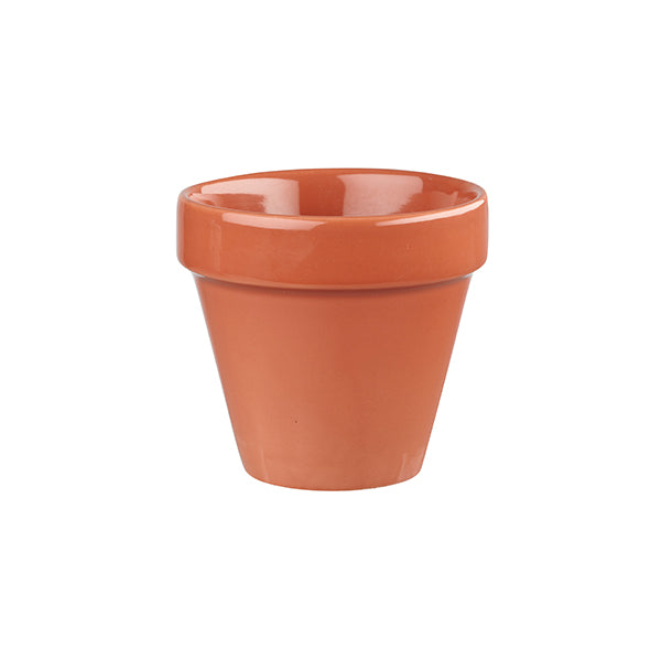 Churchill Bit on the Side Paprika Plant Pot (104mm Ø 109mm H 483ml)