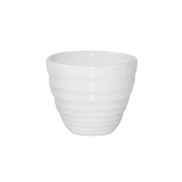 Churchill Bit on the Side White Ripple Dip Pot (59mm Ø 50mm H 57ml)