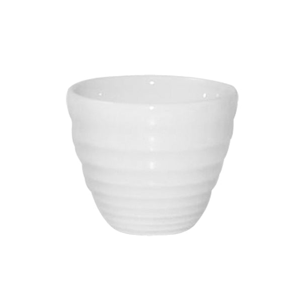 Churchill Bit on the Side White Ripple Dip Pot (70mm Ø 62mm H 110ml)