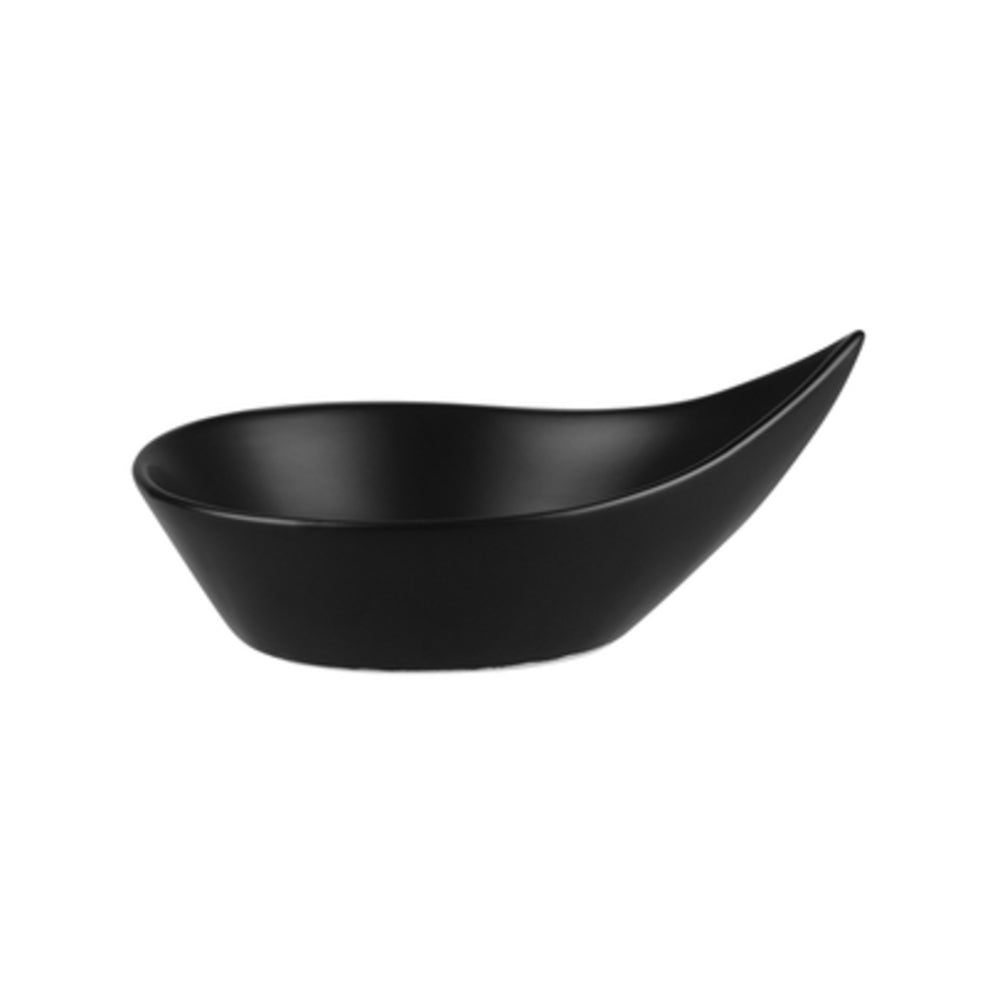 Longfine Natural Satin Leaf Dish Large