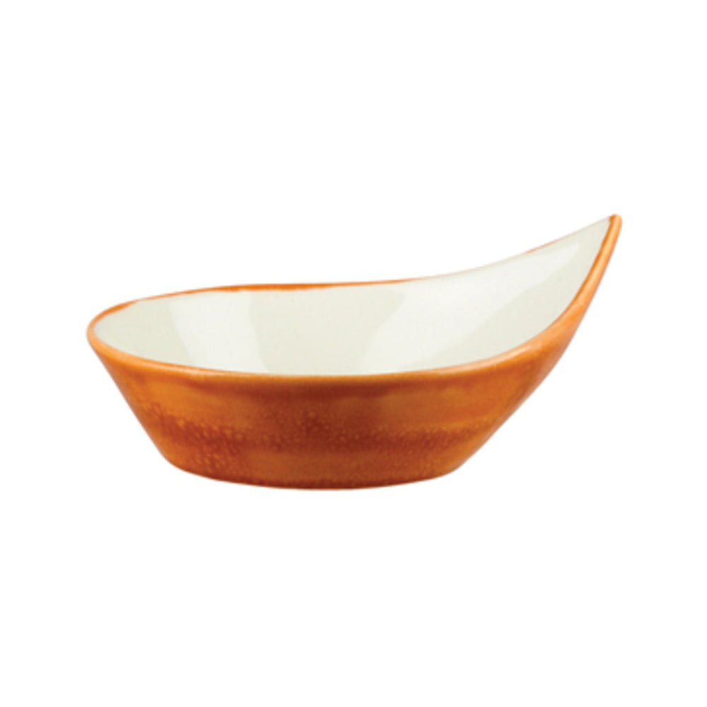 Longfine Natural Satin Leaf Dish Large