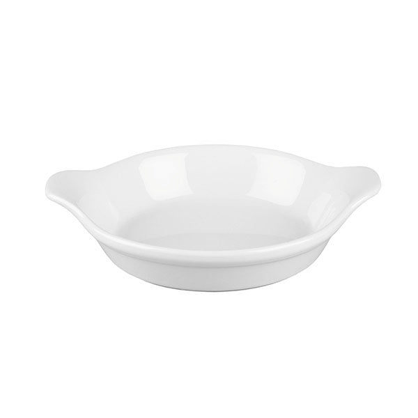 Churchill Round Gratin Dish (175mm Ø 590ml - White)
