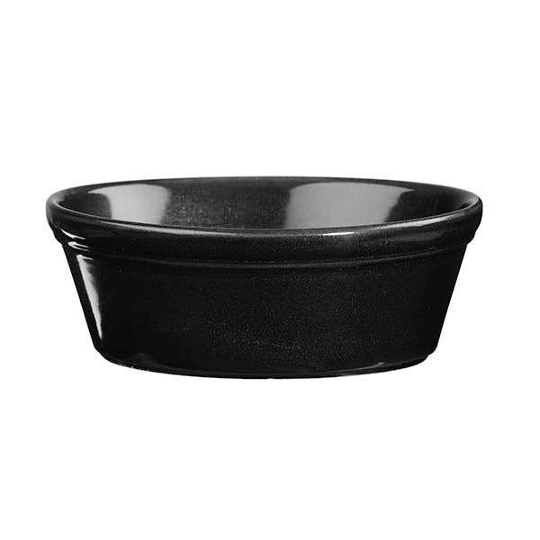 Churchill Oval Pie Dish (152x113mm 450ml - Black)
